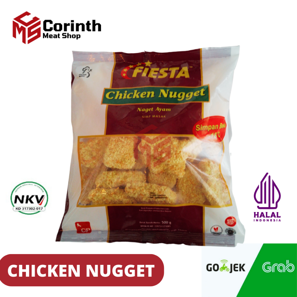 

FIESTA CHICKEN NUGGET 500GR