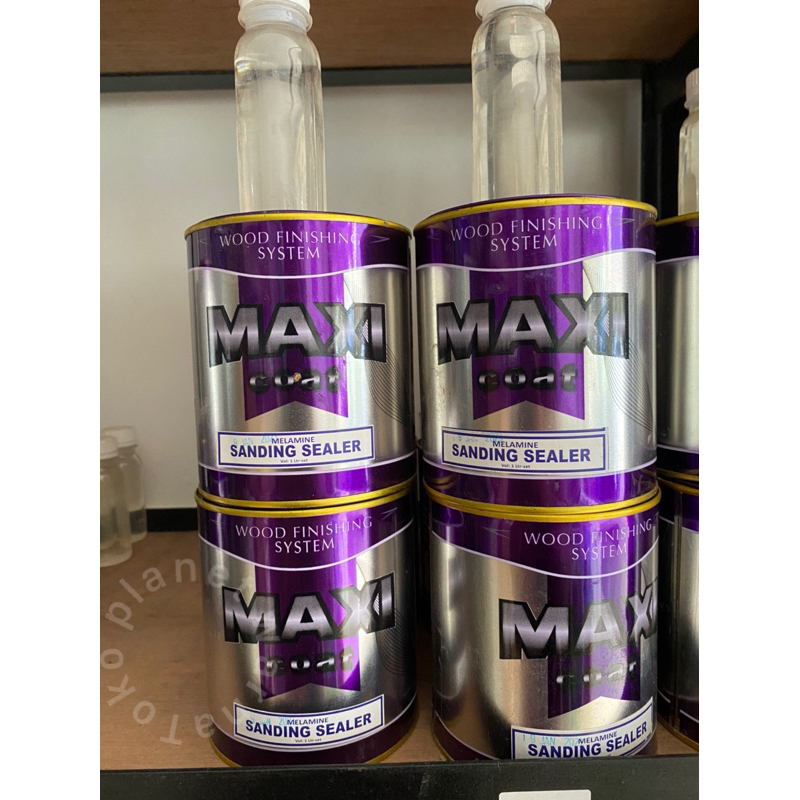 Wood Finishing System Maxi Coat Melamine Sanding Sealer Vol 1 Liter -Set