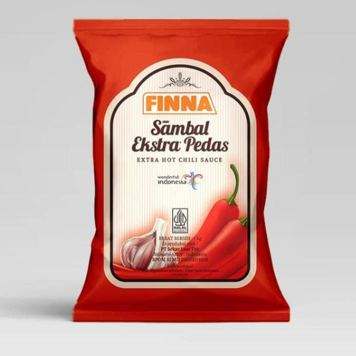 

Finna Saos Sambal Extra Pedas 1kg