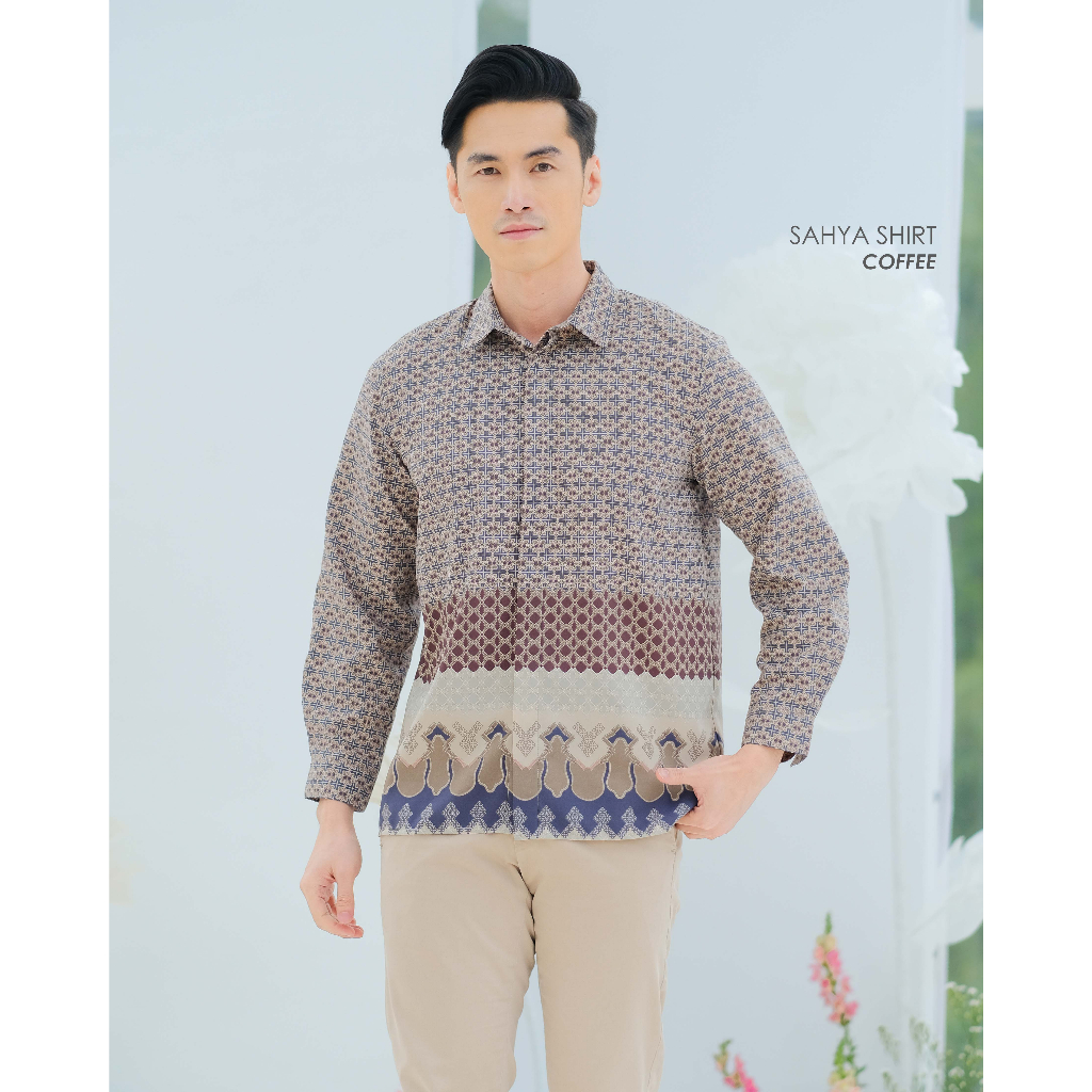 Mayoutfit Peony Set Series Coffee | Sarimbit Lebaran Baju Muslim Raya Keluarga-Sahya Coffee