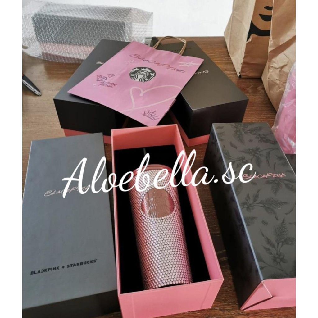 Tumbler Starbucks Blackpink 2023 Starbucks Blackpink Tumbler Lisa Pick - SS Rhinestone