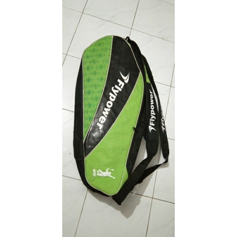 tas flypower tas ransel flypower original tas raket tas badminton bulu tangkis