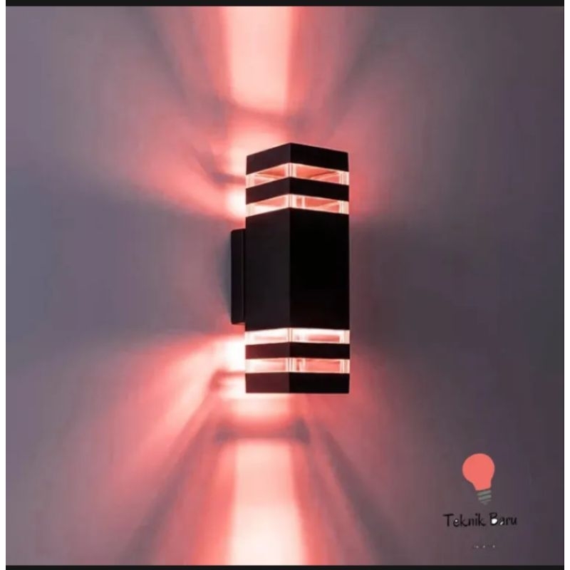 lampu hias dingding teras rumah minimalis