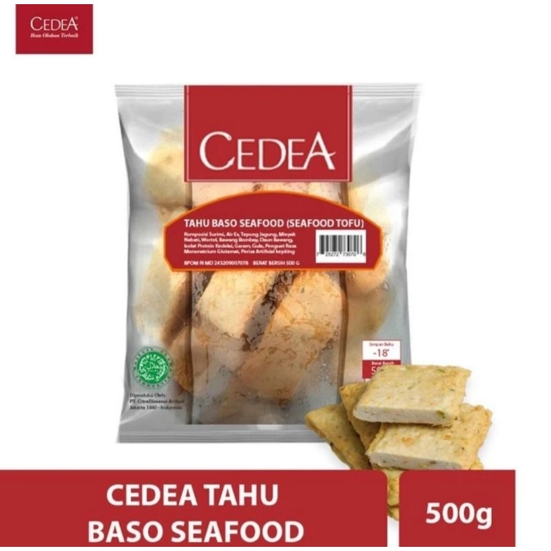 

Cedea Tahu Baso Seafood 500 gr Frozen Termurah