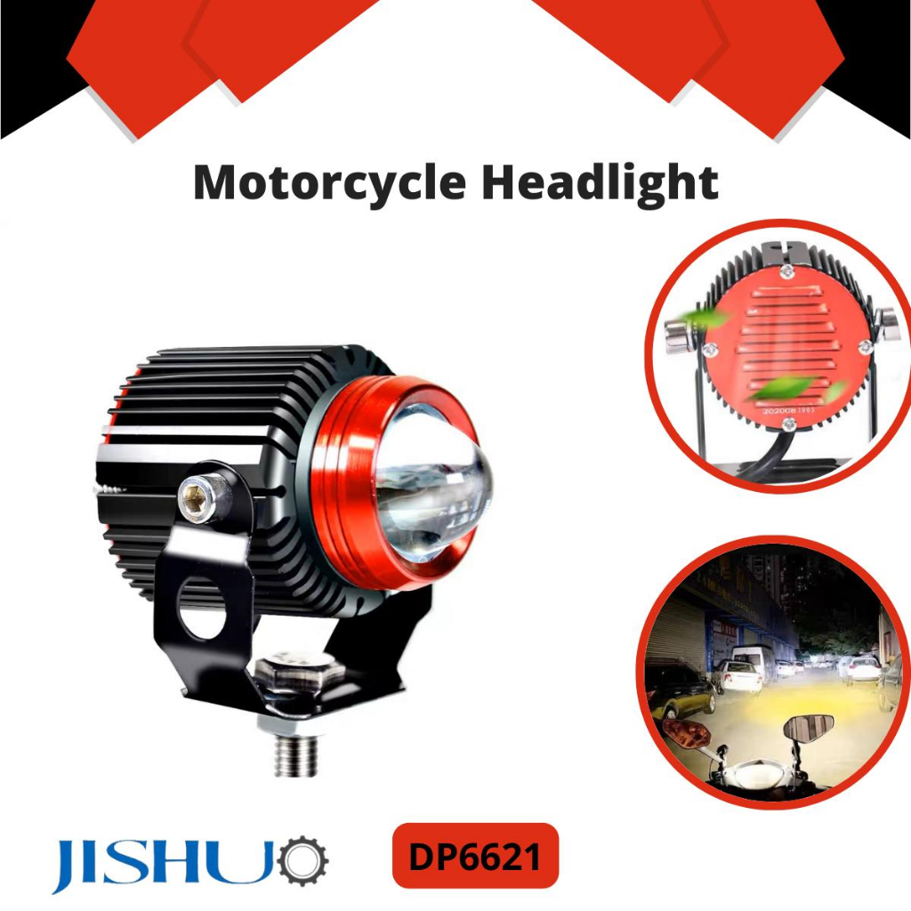 LAMPU TEMBAK LASER /LAMPU SOROT ANTI KABUT LED UNTUK MOTOR JS-DP6621