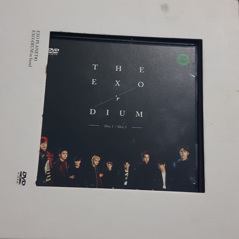 dvd exo planet 3 - exordium in seoul