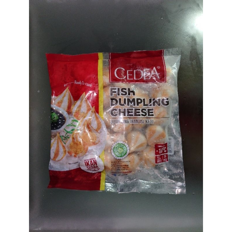 

Cedea Fish Dumpling Cheese 500Gr (isi 25 Pcs) Dim Sum