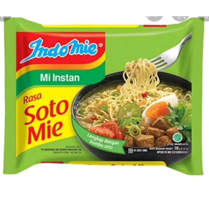 

Indomie rasa Soto Mie 1pcs