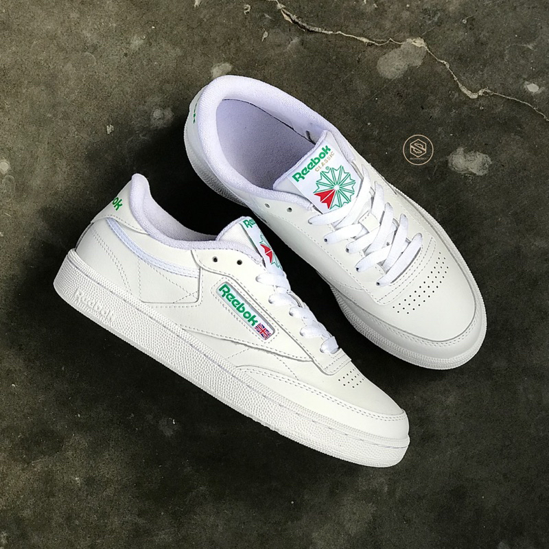 REEBOK CLASSIC CLUB C 85 WHITE GREEN ORIGINAL