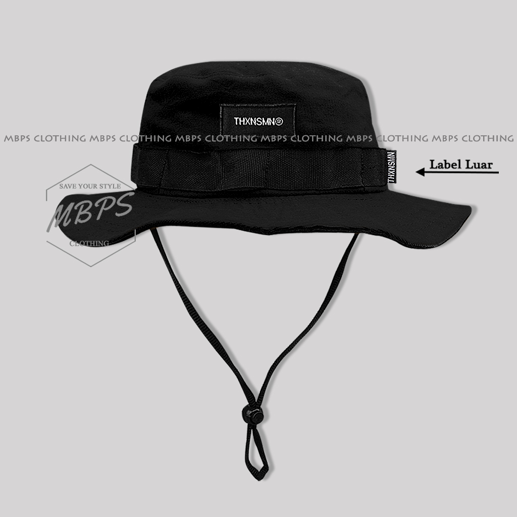 TOPI BUCKET HAT RIMBA JUNGLE HAT GUNUNG DISTRO THANKSINSOMNIA Mbps042021