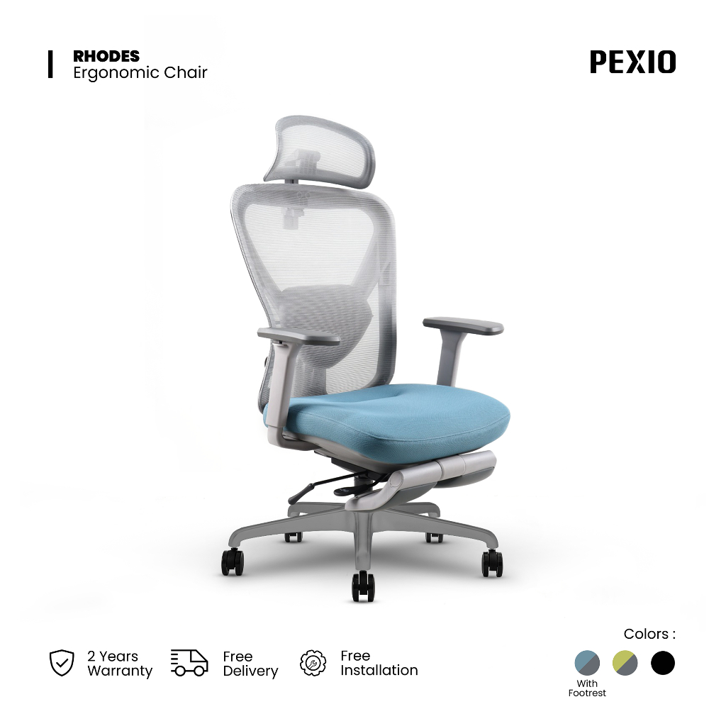 PEXIO Kursi Ergonomis Rhodes
