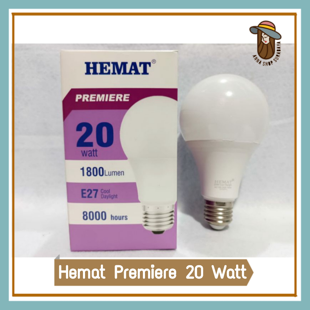 LAMPU LED HEMAT PREMIERE 20 WATT