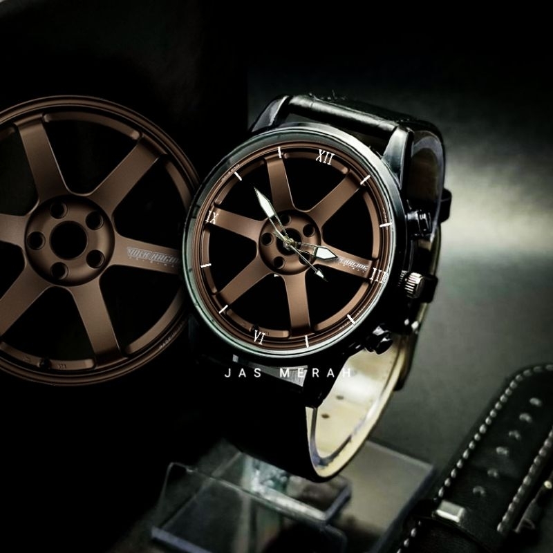 Jam Tangan Pria Wanita Analog Velk / Velg Casual Include Double Strap + Bonus