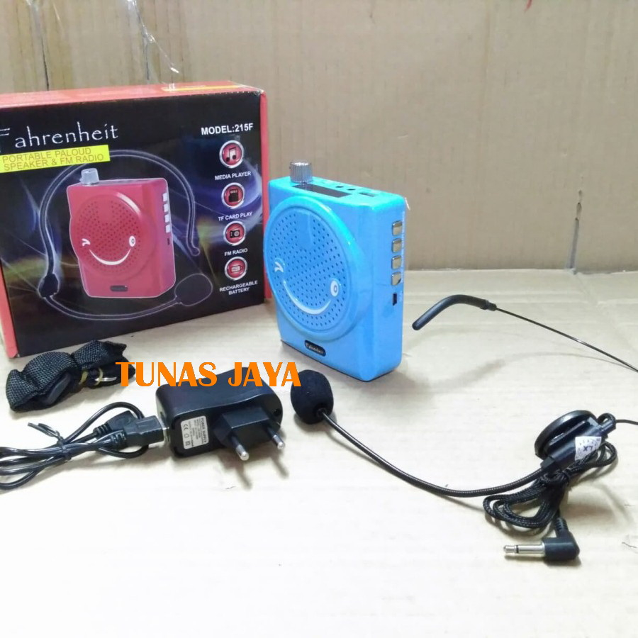 FAHRENHEIT WAISTBAND PORTABLE PALOUD SPEAKER FAHRENHEIT 215F RED