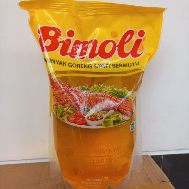 

Minyak goreng Bimoli 2 Liter