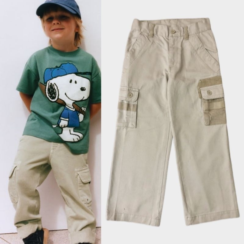 celana cargo anak laki laki oldnvy