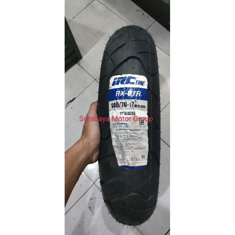 Ban IRC 140/70-17 RX01R Tubeless