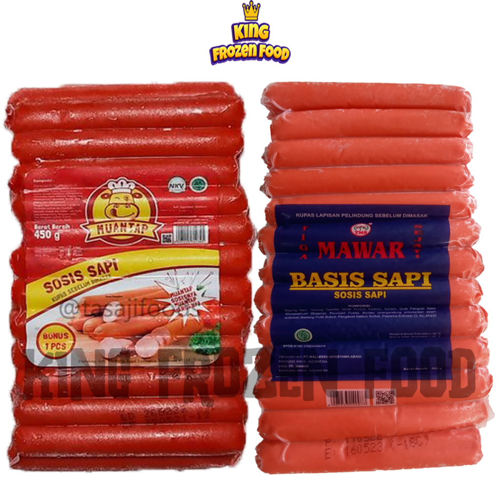 

Korzaln Sosis Sapi Short Muantap/Mawar 500G Isi 25 Pcs