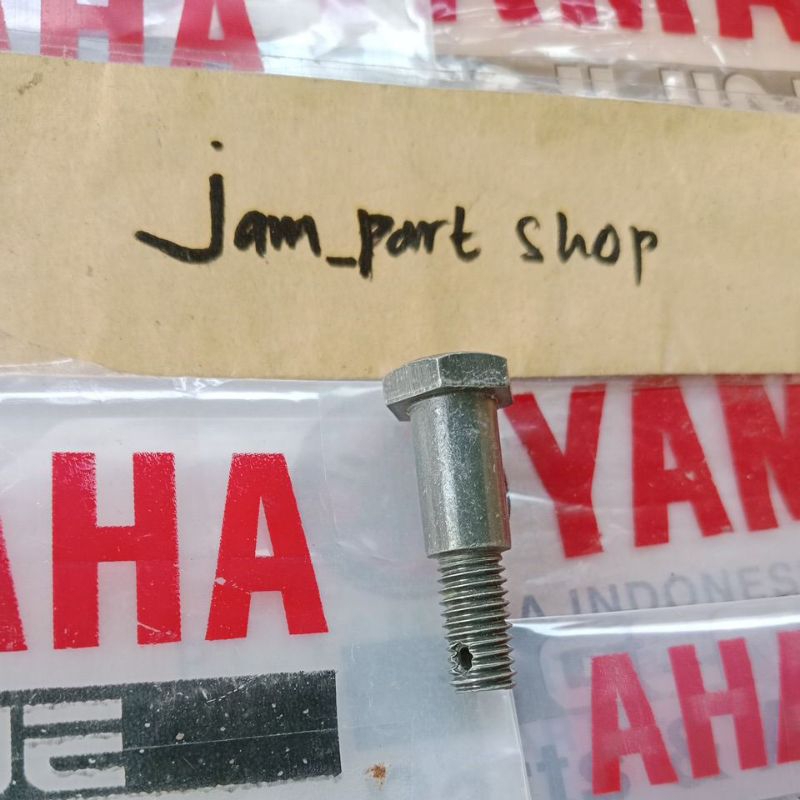 Baut tahanan panel rem tromol belakang yamaha Rx special fiz R