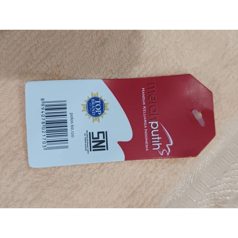 Handuk merah putih 60x120