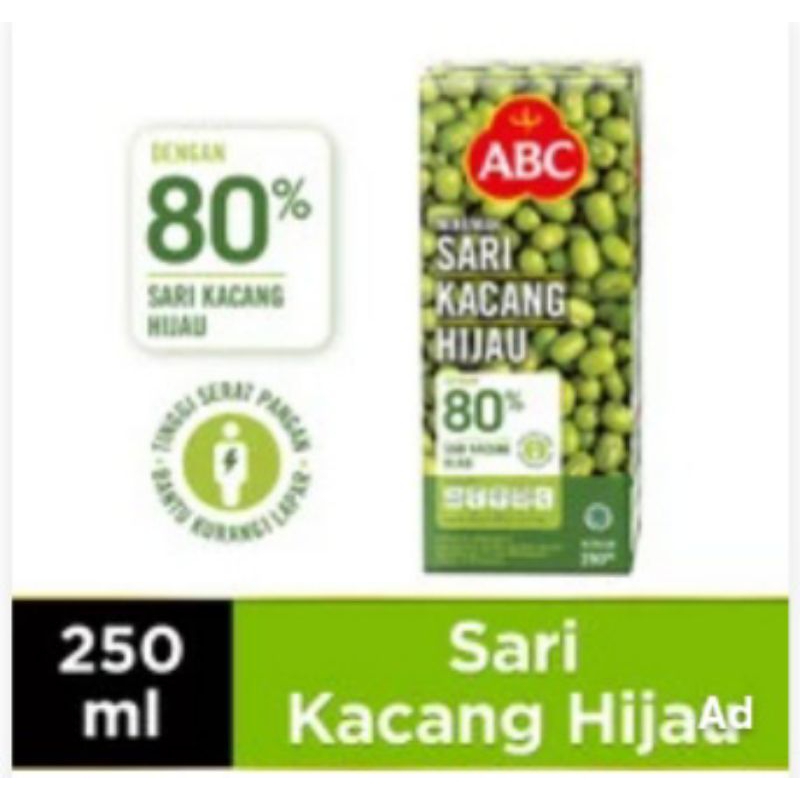 

ABC sari kacang hijau 250 ml