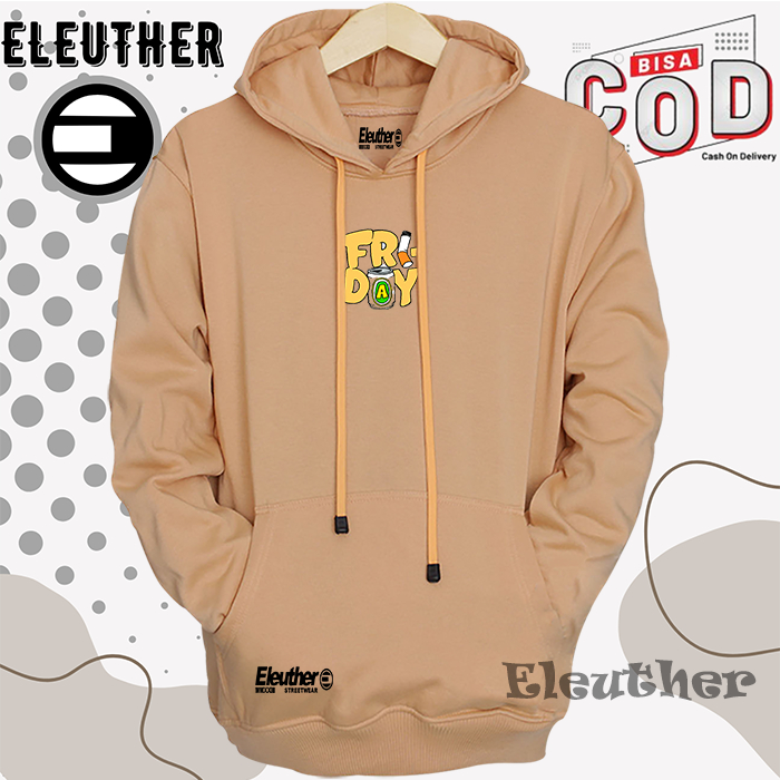 Big Sale Switer Pria Eleuther Switer Cowok Logo Tulisan Friday Coksu Hoodie Oversize Pria Distro Swe