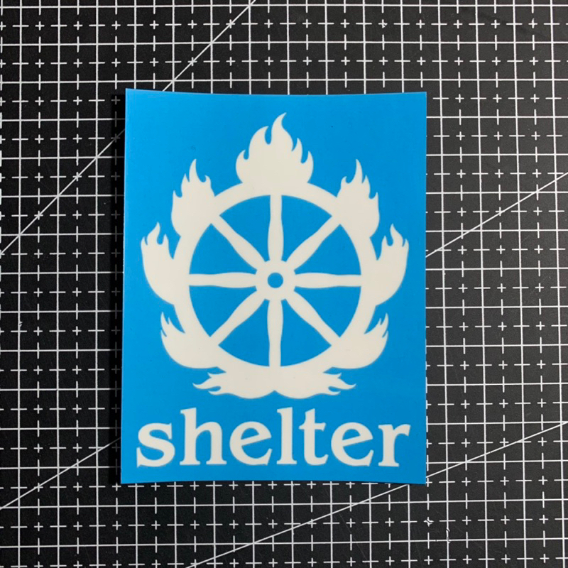 STICKER BAND SHELTER HARDCORE B