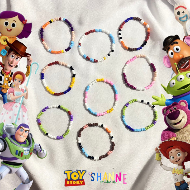 Gelang Manik Toy Story | Bracelet beads inspired by Toy Story