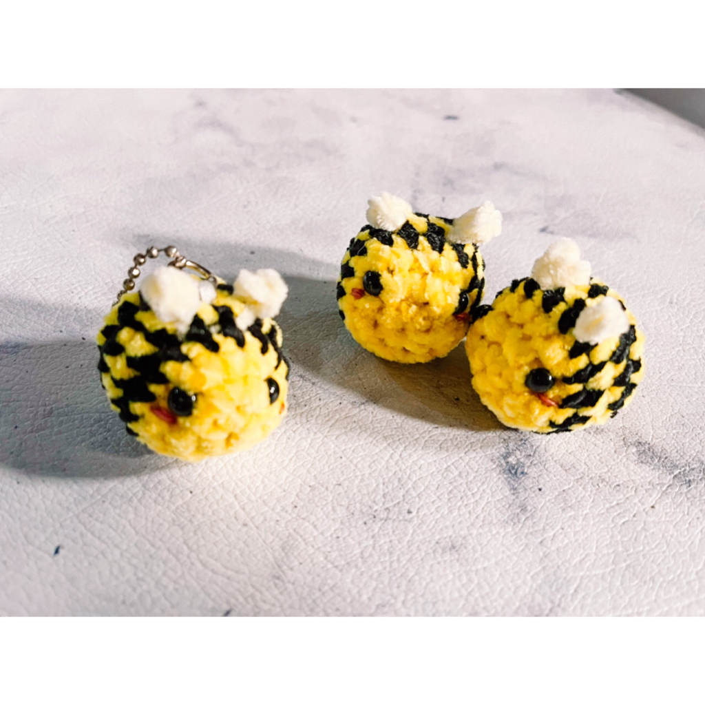 Bee Amigurumi | Boneka Lebah / Gantungan