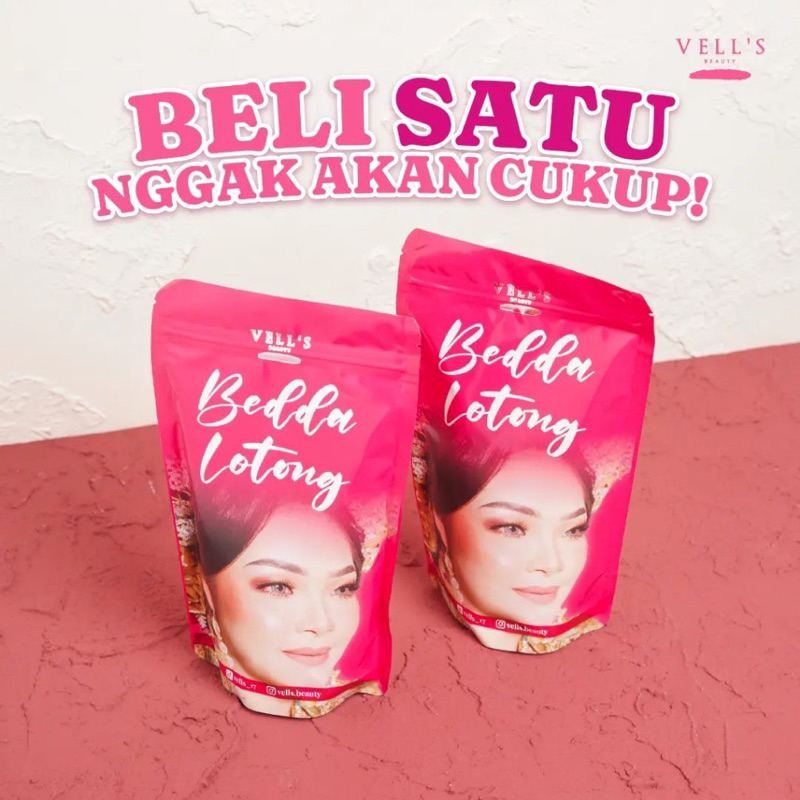 Vells Beauty Bedda Lotong 450gram (BPOM)