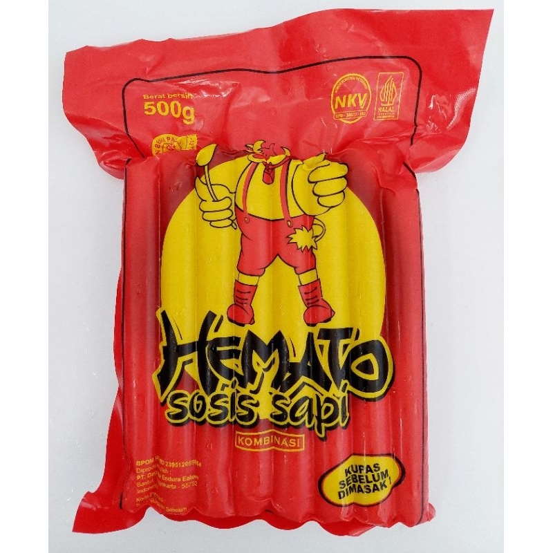 

Hemato Sosis Sapi 500 gram