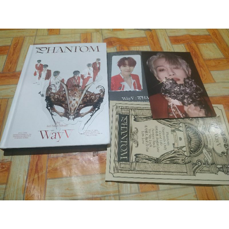 Unsealead Album Phantom Wayv 4th /nct/wayv/kun