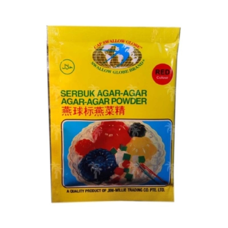 

° Swallow Globe Agar-Agar Powder 7gr | Red