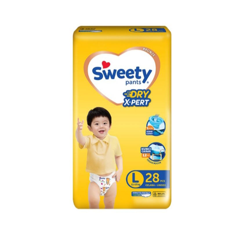 Pampers Sweety Bronze L28