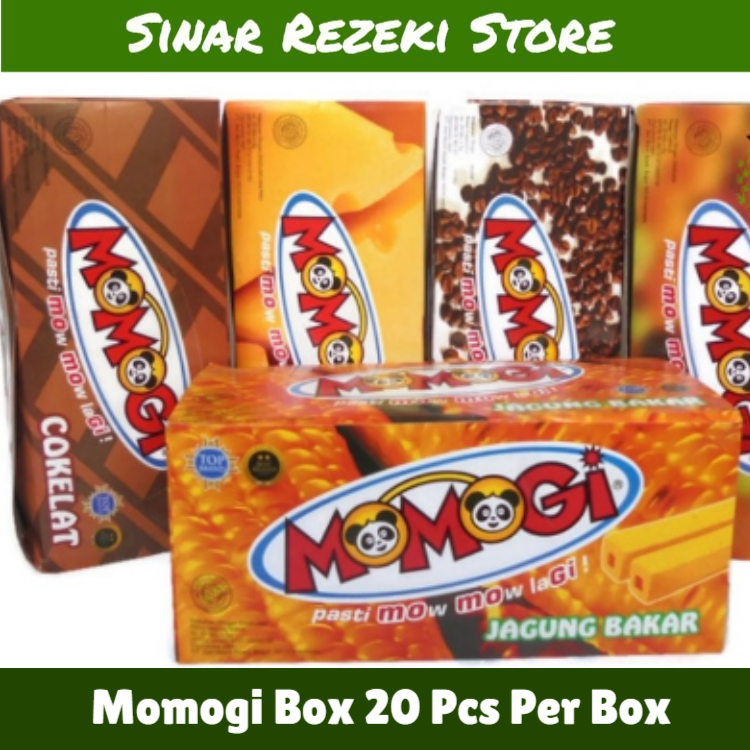 

Momogi Box / Momogi Jagung Bakar / Momogi Coklat / Momogi Keju / Momogi Cappucino / Snack / Jajanan