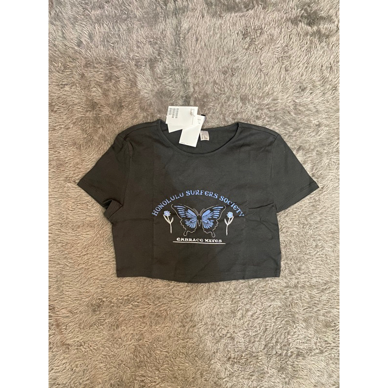 Hnm Blackwash Croptop