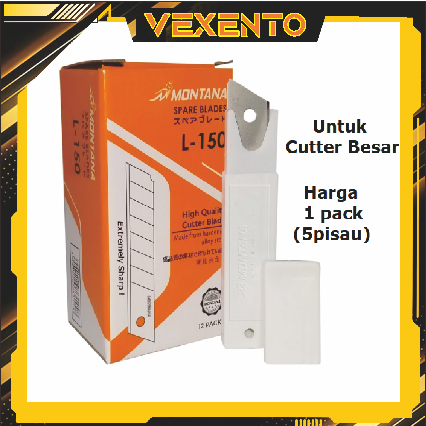 

Isi Cutter Besar Montana L-150 by Vexento