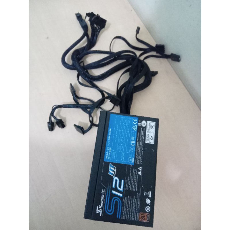 psu pure seasonic 500watt 80+ bronze