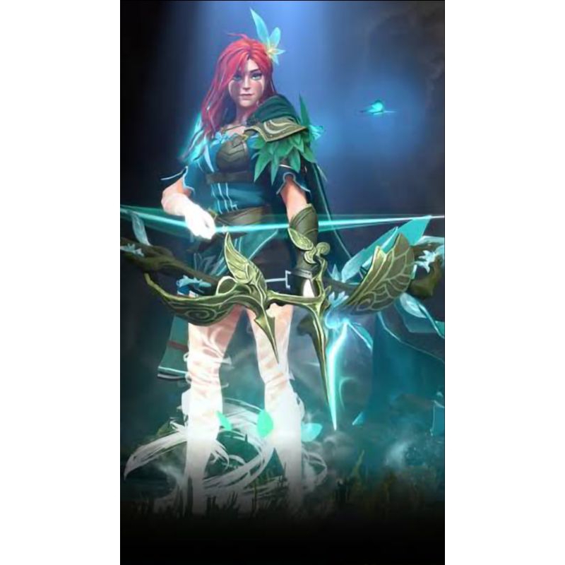 Arcana Wind Ranger Dota 2 Cosplay Costume