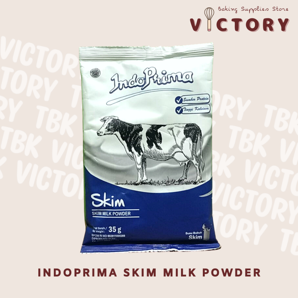 

INDOPRIMA Skim Milk 35gr x 10 sachet - Susu Skim tinggi protein