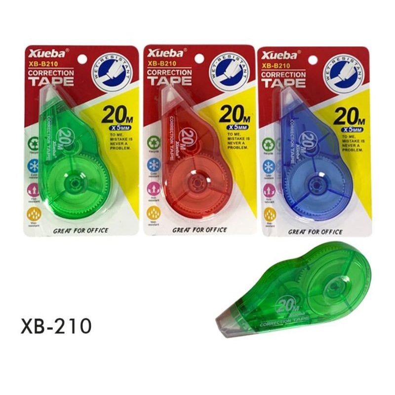 

CORRECTION TAPE XB-210 20Mx5MM