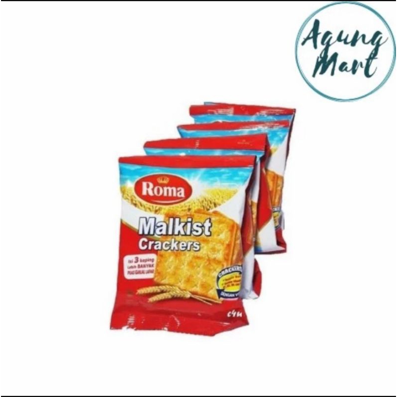 

Roma Crackers Malkist 14g (isi 10)