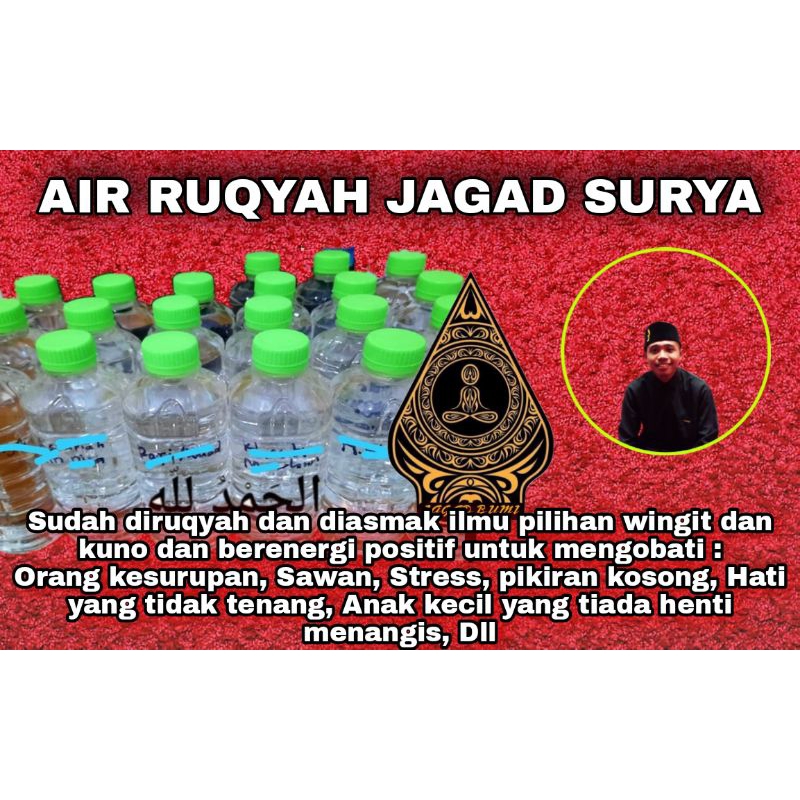 

( COD ) AIR RUQYAH JAGAD SURYA