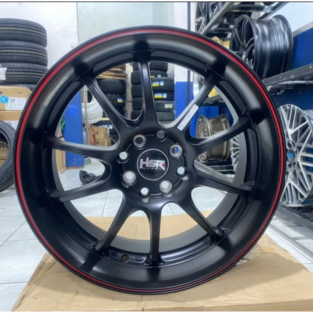 Velg Mobil R17 Hsr Kabuto Velg Racing Ring 17 Jazz Yaris Freed Mazda2 Civic