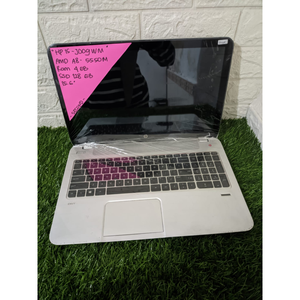 HP 15-J009WM AMD A8-5550M RAM 4GB SSD 128GB 15,6 INCH (2294)