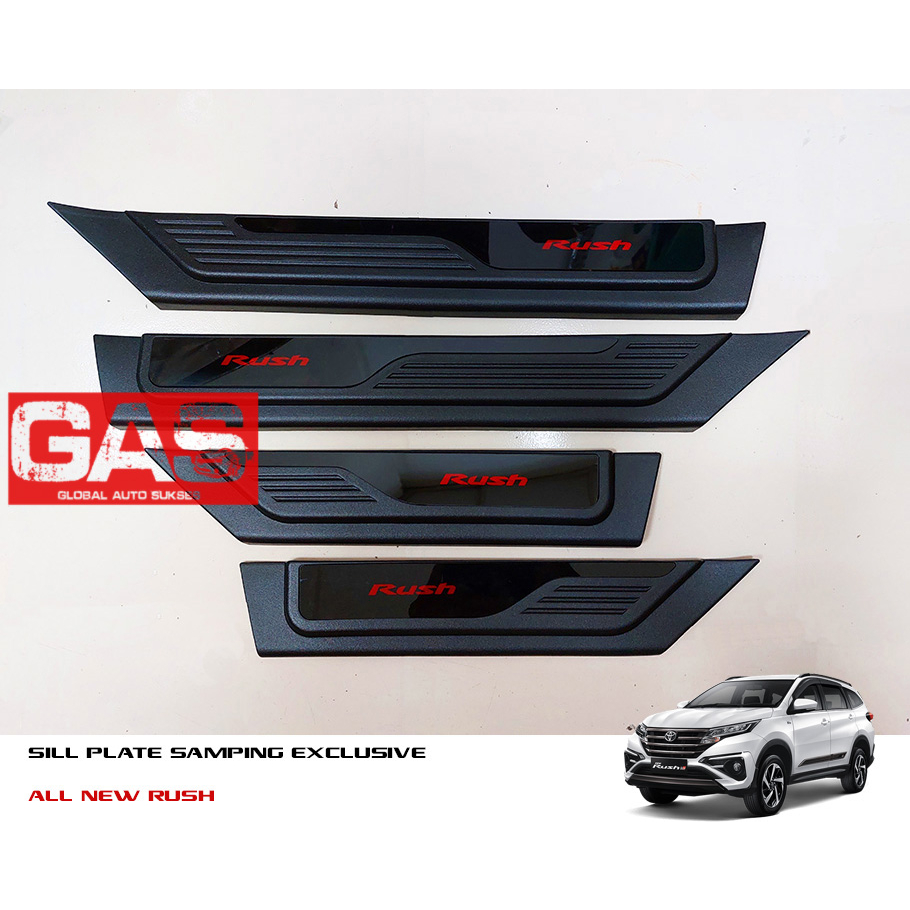 Silplate Sill Plate Samping Exclusive Toyota All New Rush 2018 - 2021