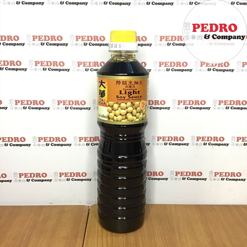 

Tai hua PREMIUM light soy sauce 640 gram - kecap asin less salt