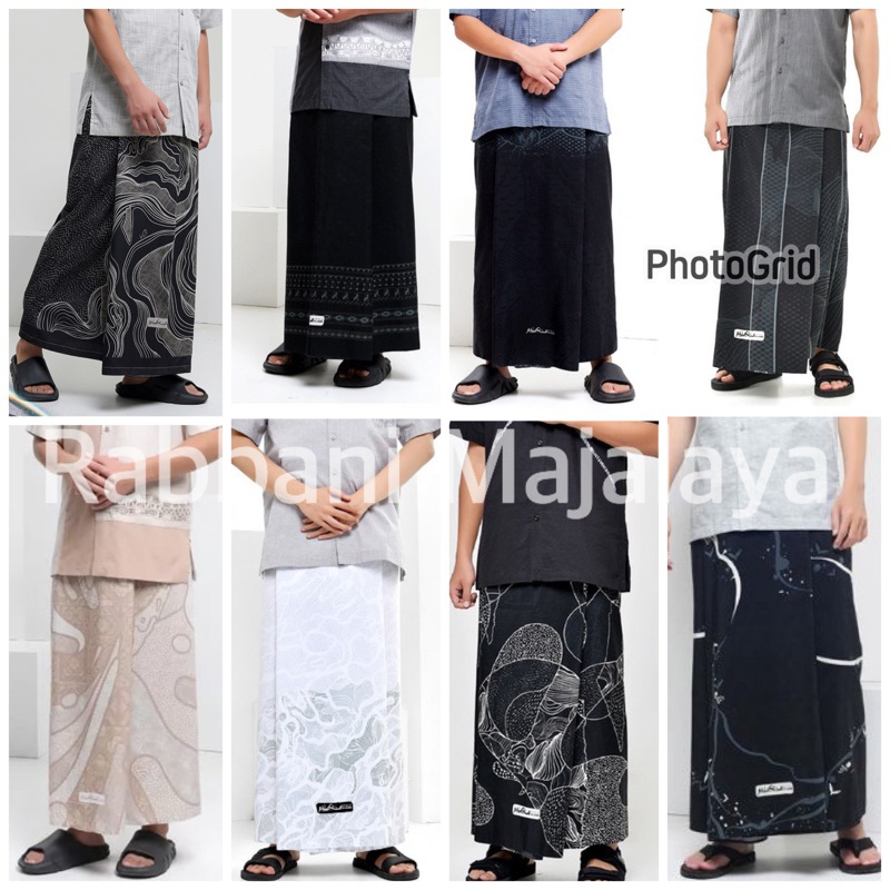 sarung jaurah maroon - sarung dewasa merah marun - sarung santri - sarung motif unik - sarung rabban