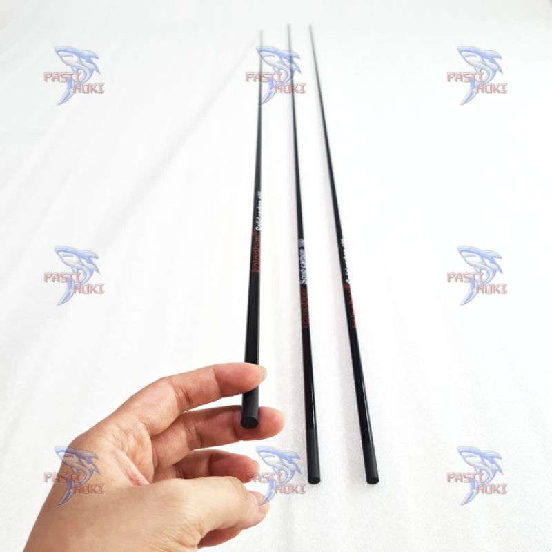 Ujung joran Blank carbon solid koinobori