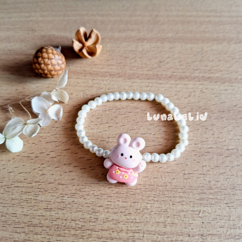 COD gelang mutiara bisa untuk anak | dewasa | bracelet korea | pearl bracelet | gelang korea | gelang manik dengan tali senar elastis